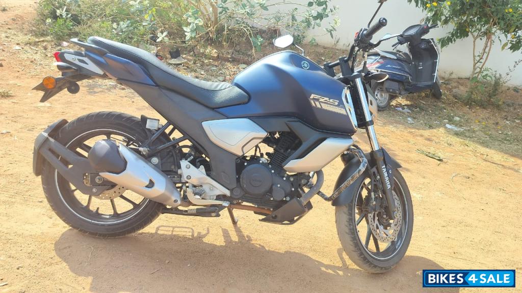 Matt Blue Yamaha FZ-S FI V3 BS6