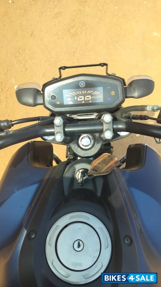 Matt Blue Yamaha FZ-S FI V3 BS6