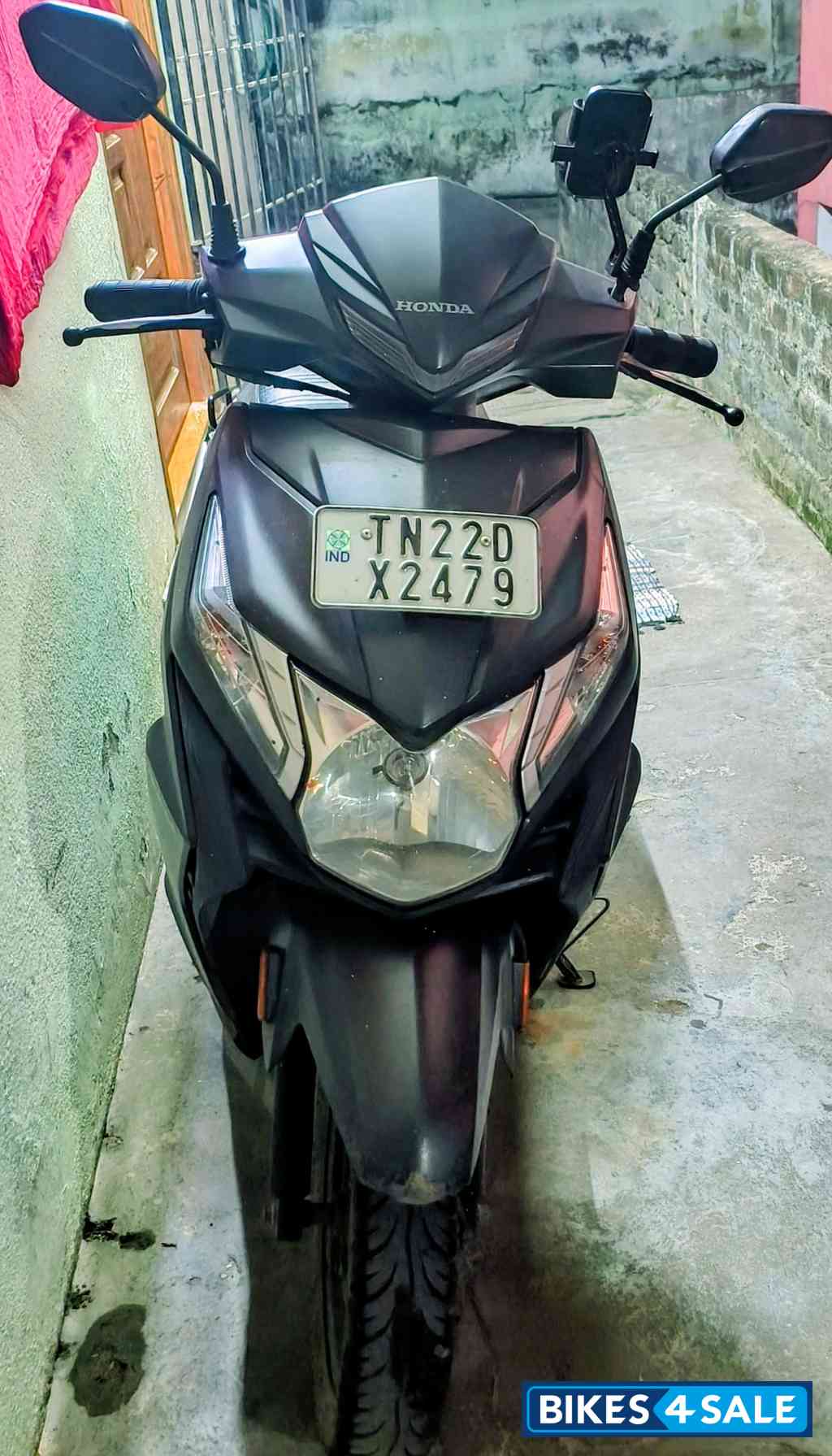 Grey Honda Dio BS6