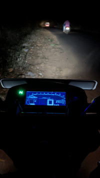 Matte Black Yamaha FZ-S FI V3