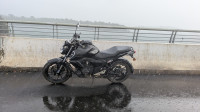 Matte Black Yamaha FZ-S FI V3