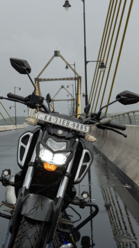 Matte Black Yamaha FZ-S FI V3