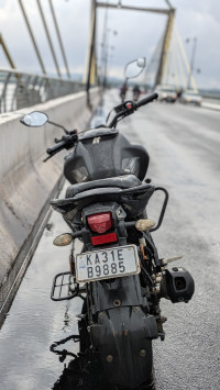 Matte Black Yamaha FZ-S FI V3