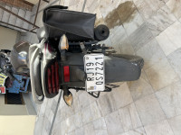 Black Magenta Bajaj Discover 125M