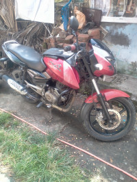 Wine Red Bajaj Pulsar 150 DTSi