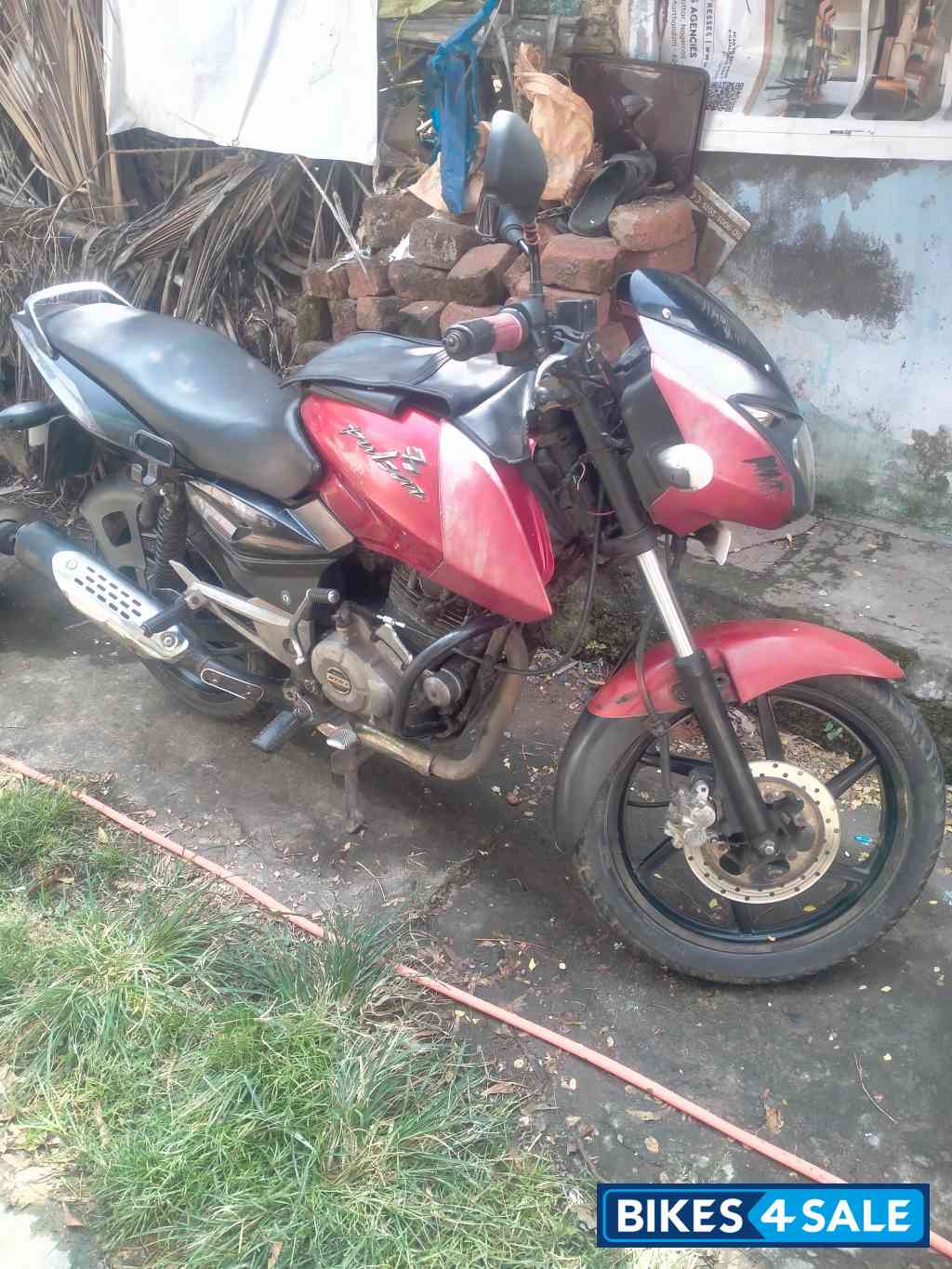Wine Red Bajaj Pulsar 150 DTSi