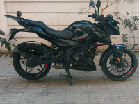 Black Bajaj Pulsar N160 Dual Channel ABS