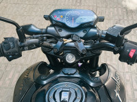 Black Bajaj Pulsar N160 Dual Channel ABS