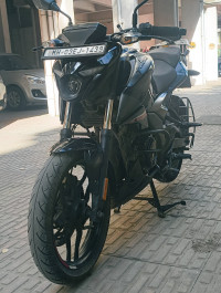 Black Bajaj Pulsar N160 Dual Channel ABS