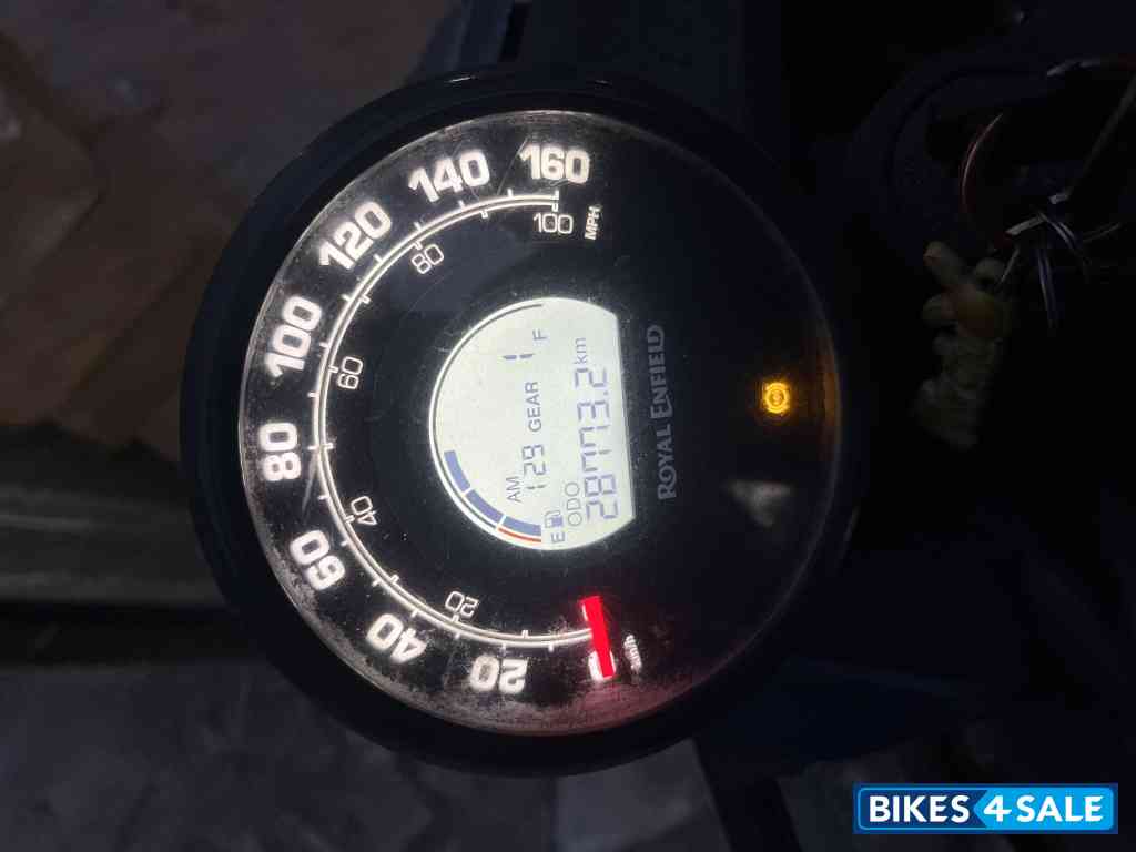 Navy Blue Royal Enfield Scram 411