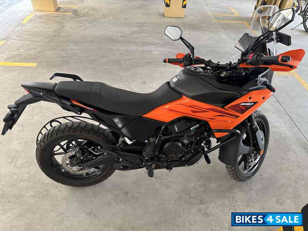 Orange With Black KTM 390 Adventure X 2025