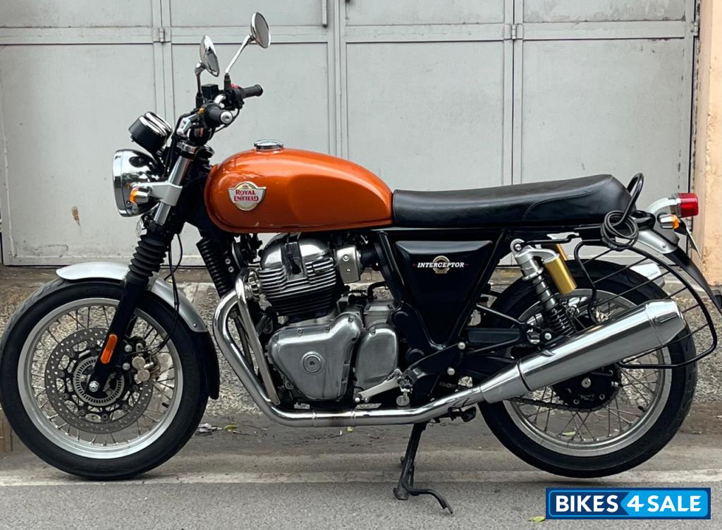 Orange Crush Royal Enfield Interceptor 650 Twin