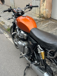 Orange Crush Royal Enfield Interceptor 650 Twin