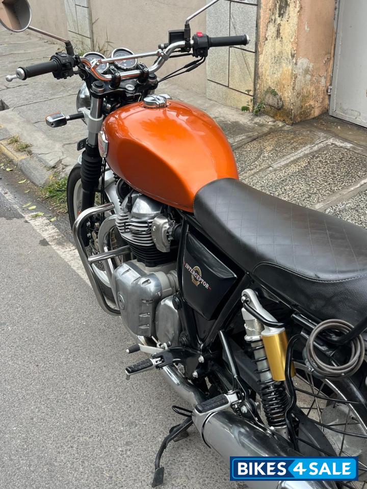 Orange Crush Royal Enfield Interceptor 650 Twin