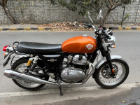 Orange Crush Royal Enfield Interceptor 650 Twin