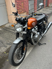 Orange Crush Royal Enfield Interceptor 650 Twin