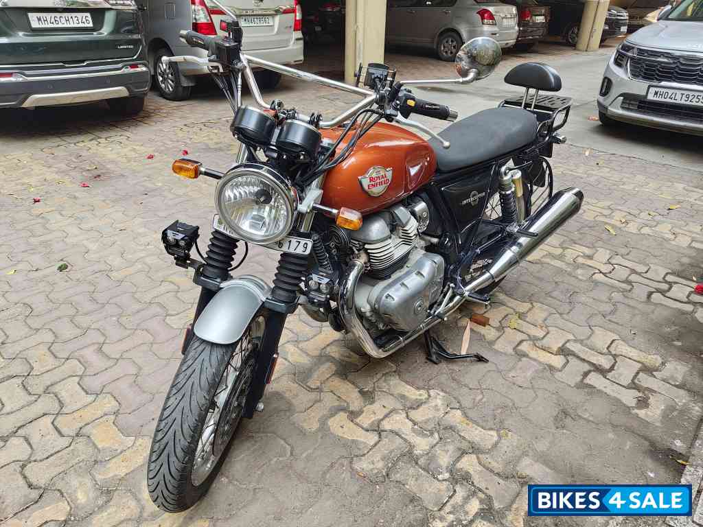 Crush Orange Royal Enfield Interceptor 650 Twin