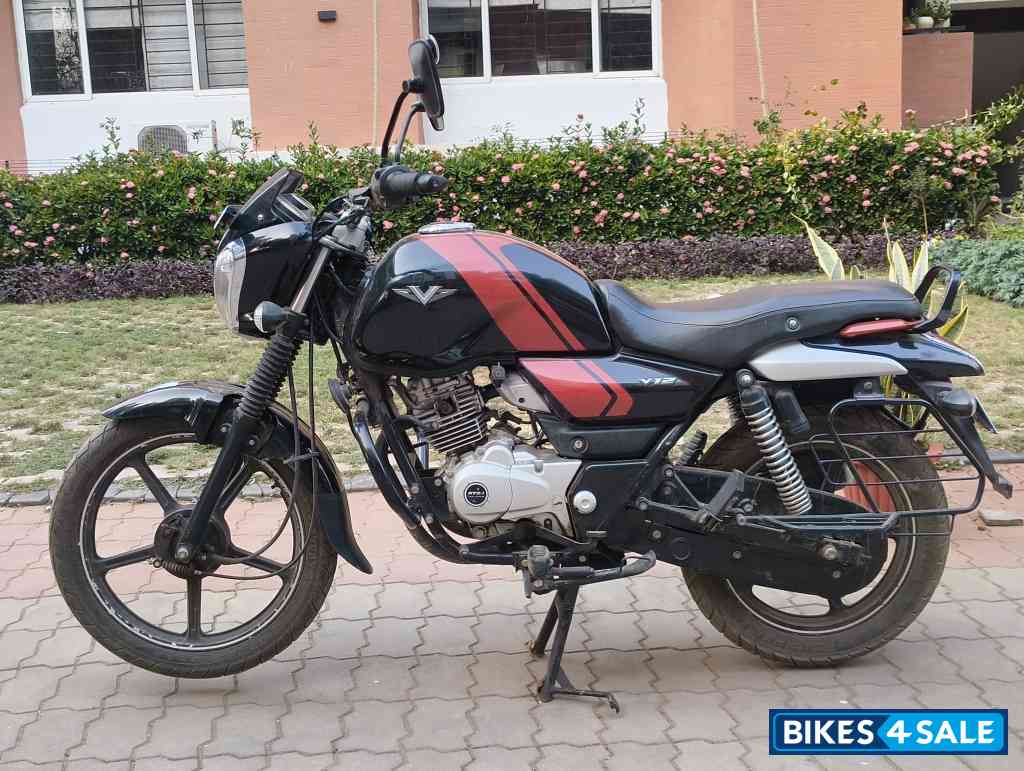 Ebony Black Metal Bajaj V12
