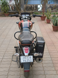 Ebony Black Metal Bajaj V12