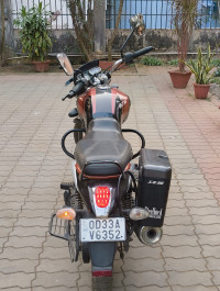 Ebony Black Metal Bajaj V12