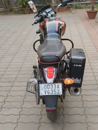 Ebony Black Metal Bajaj V12