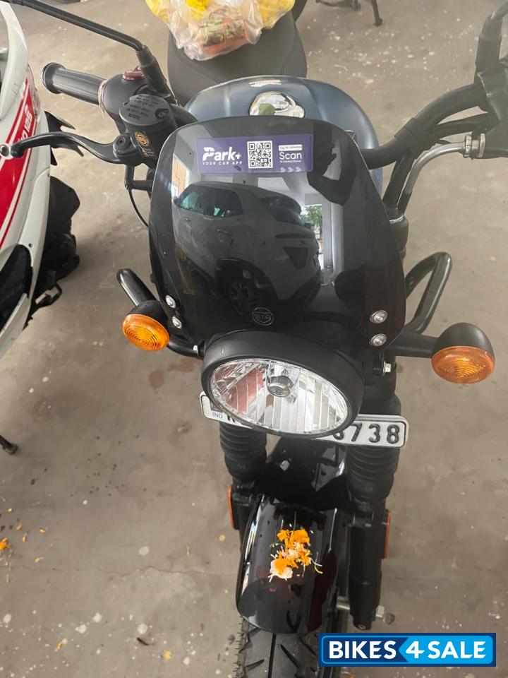 Rebel Blue Royal Enfield Hunter 350 Metro