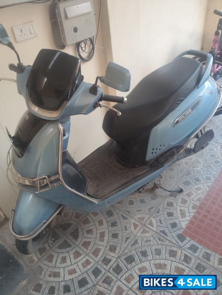 Blue TVS iQube S