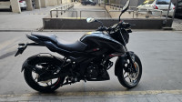 Black Bajaj Pulsar N160 Dual Channel ABS
