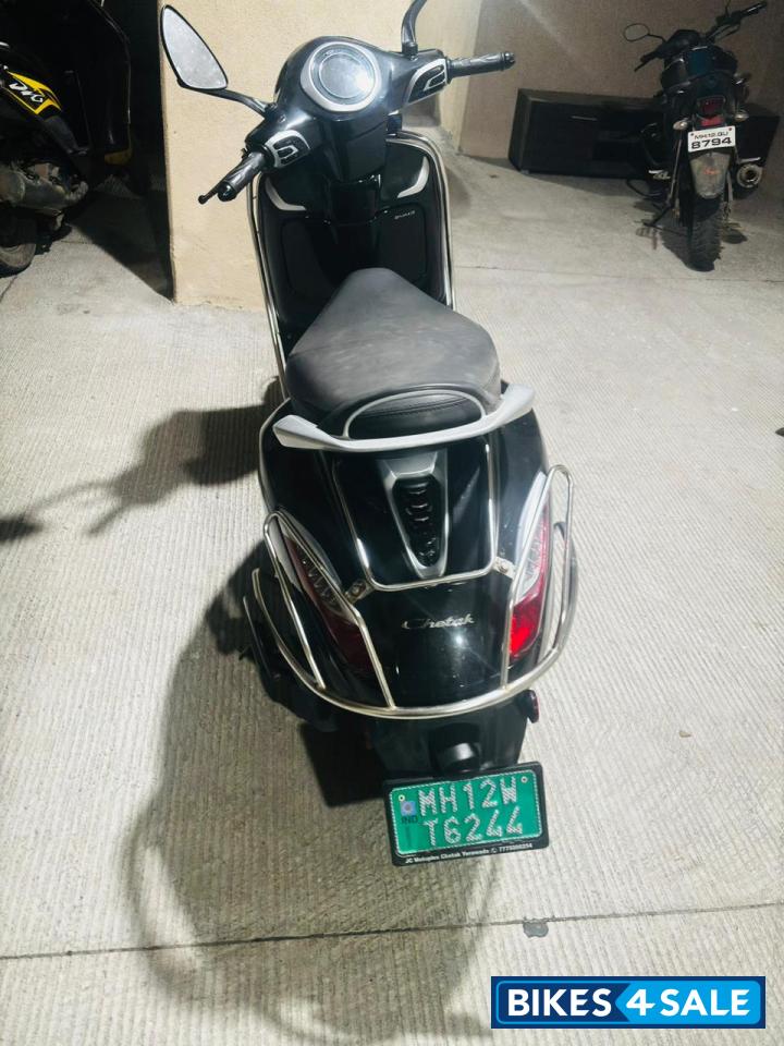 Black Bajaj Chetak Urbane