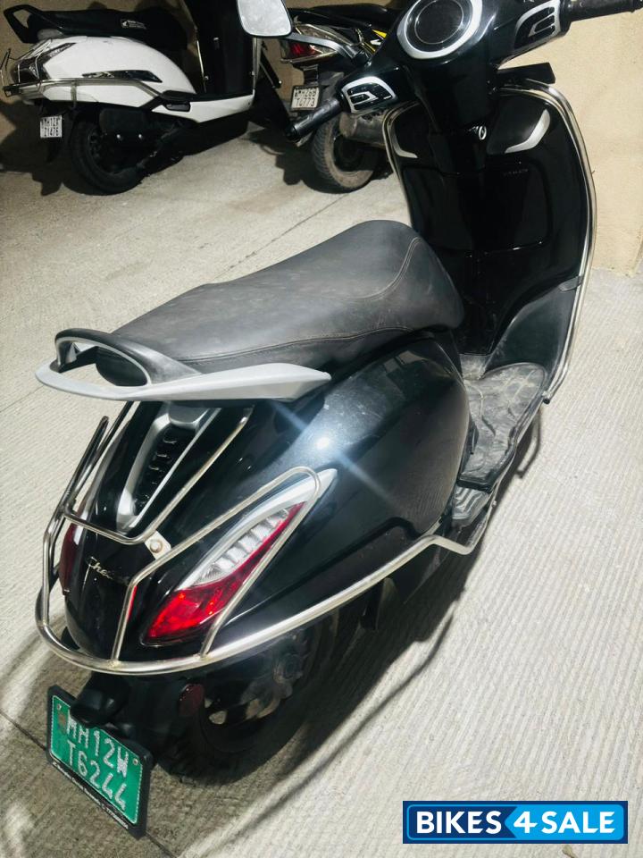 Black Bajaj Chetak Urbane