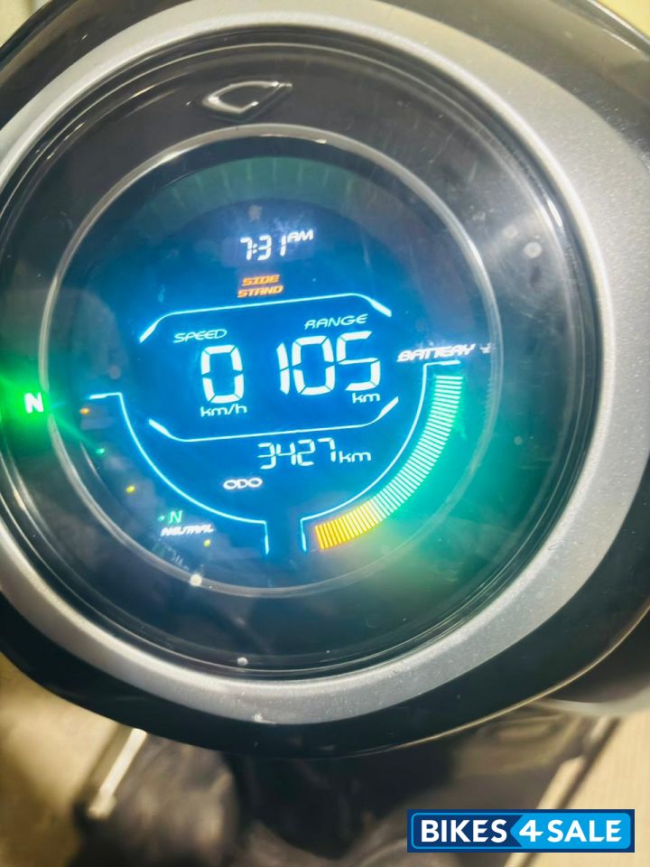 Black Bajaj Chetak Urbane