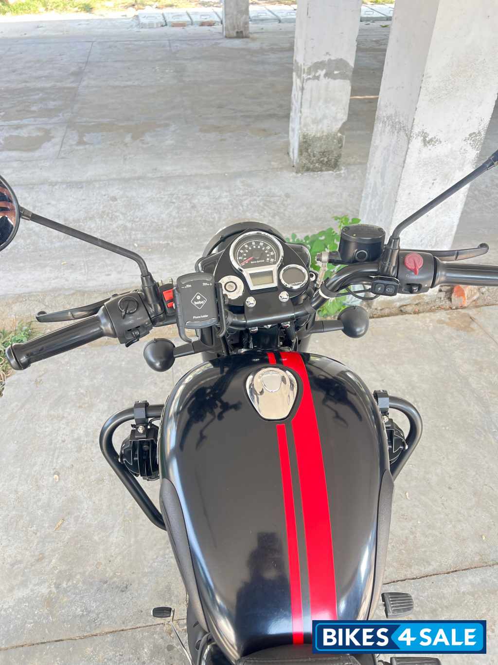 Stealth Black Royal Enfield Classic 350