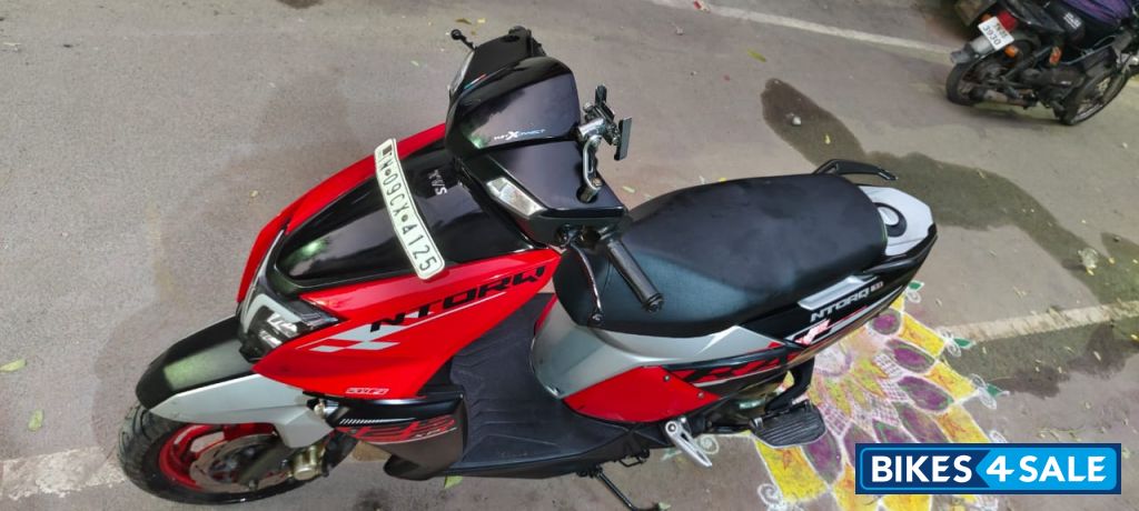 Red TVS NTORQ 125 Race XP