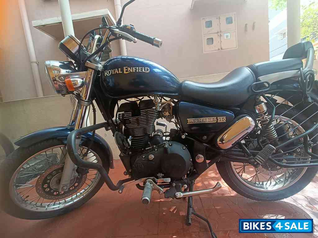 Marine Blue Royal Enfield Thunderbird 350