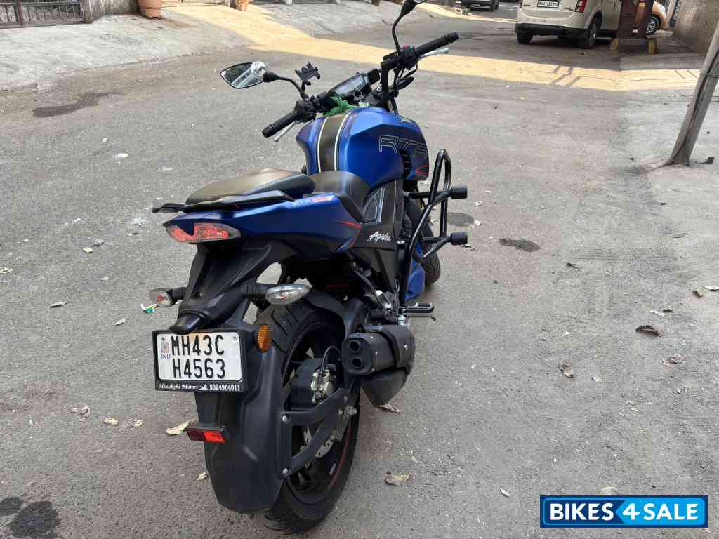 Matte Blue TVS Apache RTR 200 4V 2022