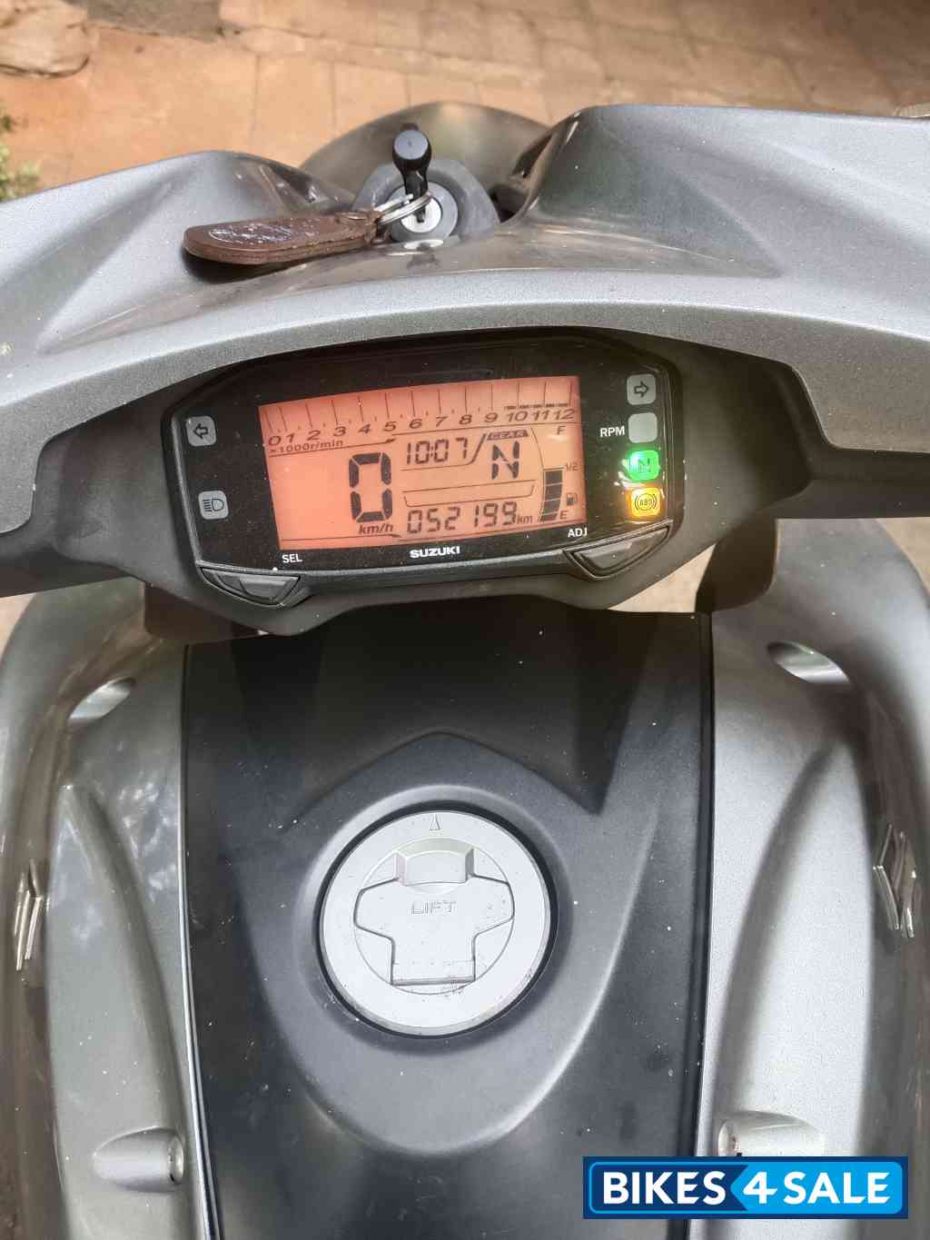 Grey Suzuki Intruder 150
