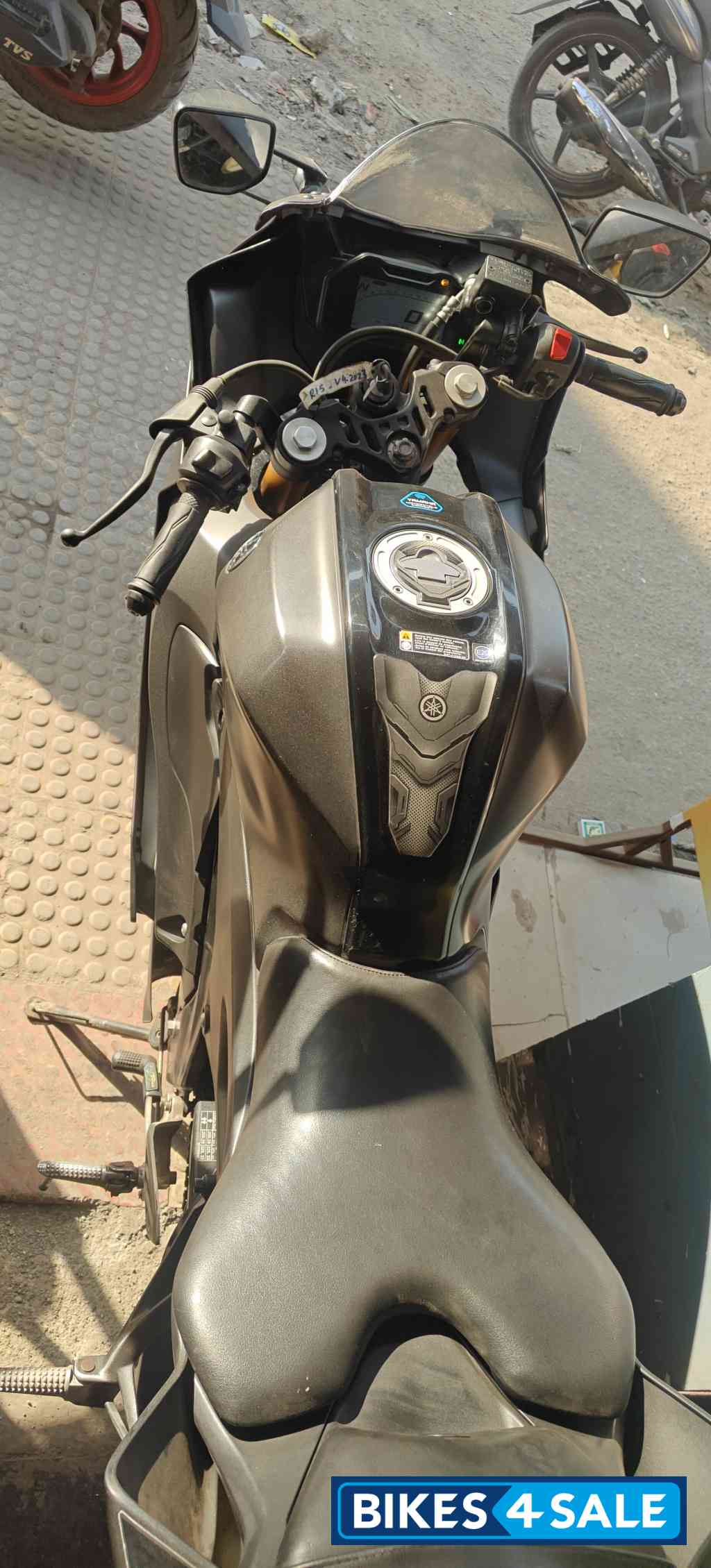 Matte Black Yamaha R15 V4