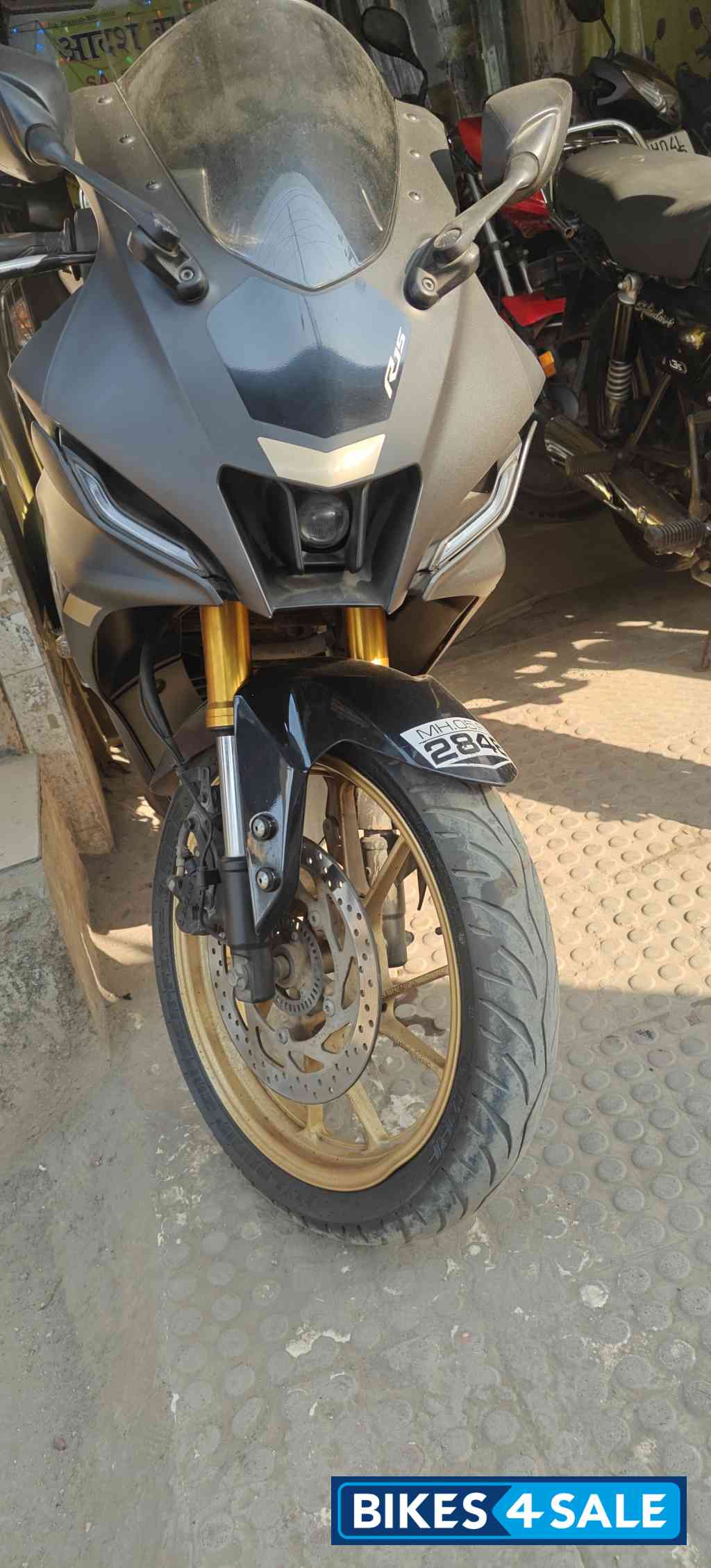 Matte Black Yamaha R15 V4