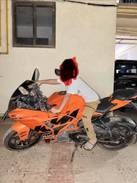 Orange KTM RC 200 GP