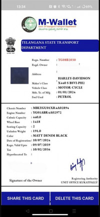 Harley Davidson X440 Denim 2024 Model