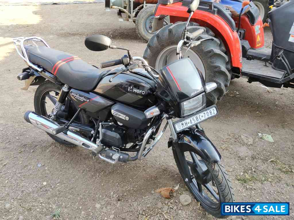 Black Heavy Grey Hero Splendor Plus XTEC 2.0