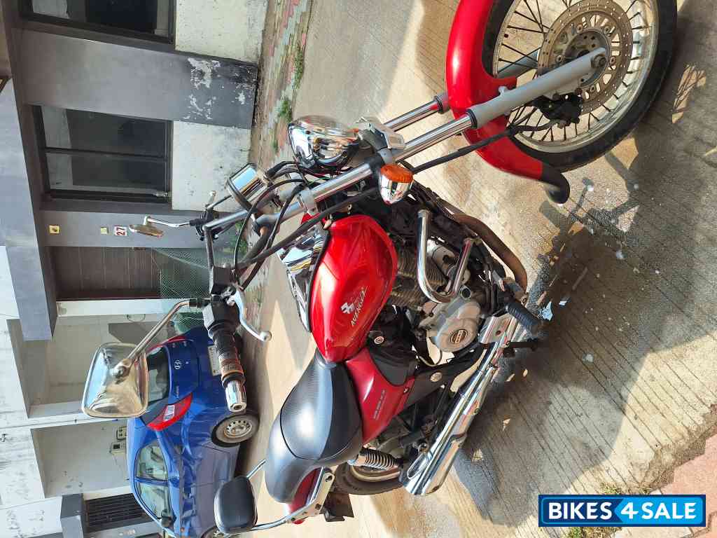 Red Bajaj Avenger Cruise 220 Red Bajaj Avenger Cruise 220