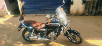 Brown Bajaj Avenger Cruise 220