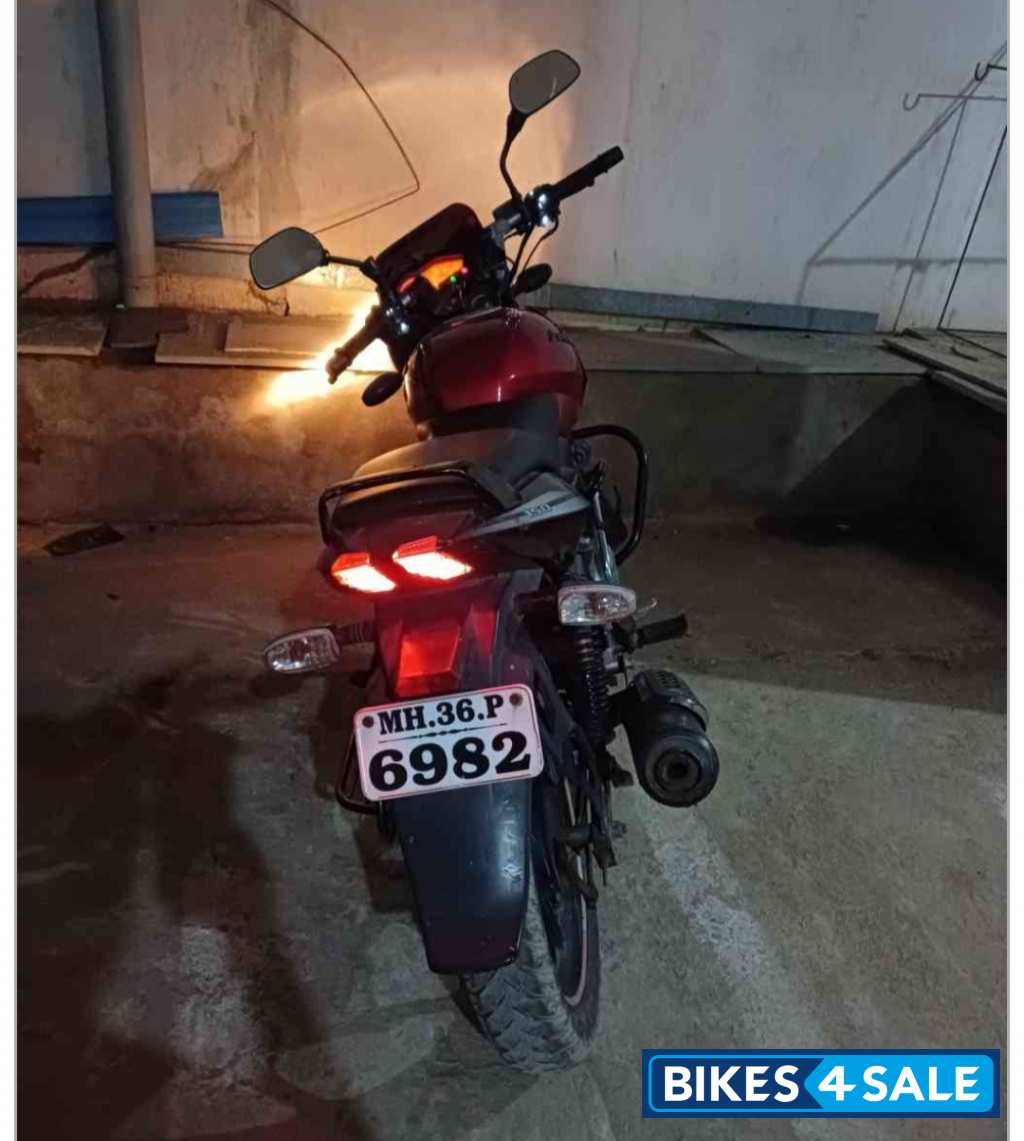 Red Bajaj Pulsar 150 DTSi