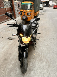 Black Silver Bajaj Pulsar 150 DTSi