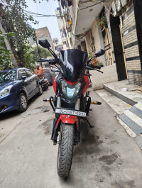 Red Bajaj Dominar 250