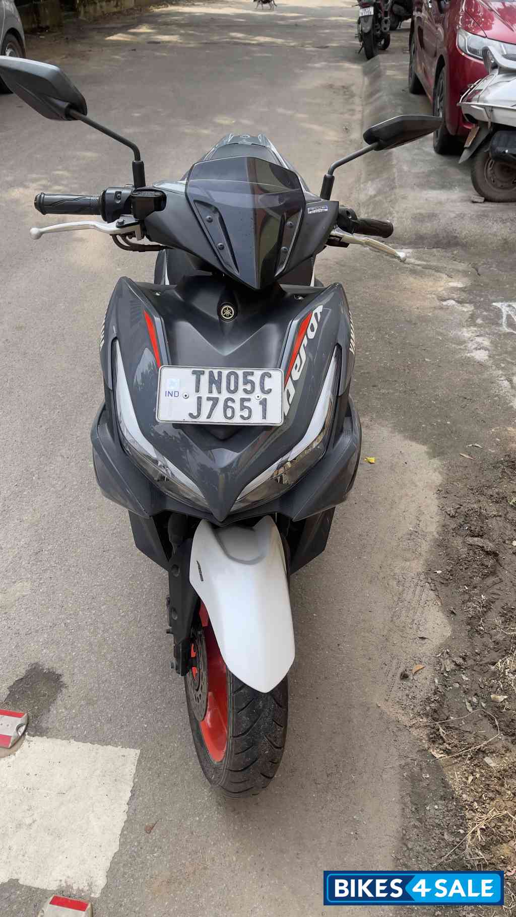 Vermillion Yamaha Aerox 155