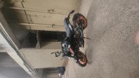Black KTM Duke 200