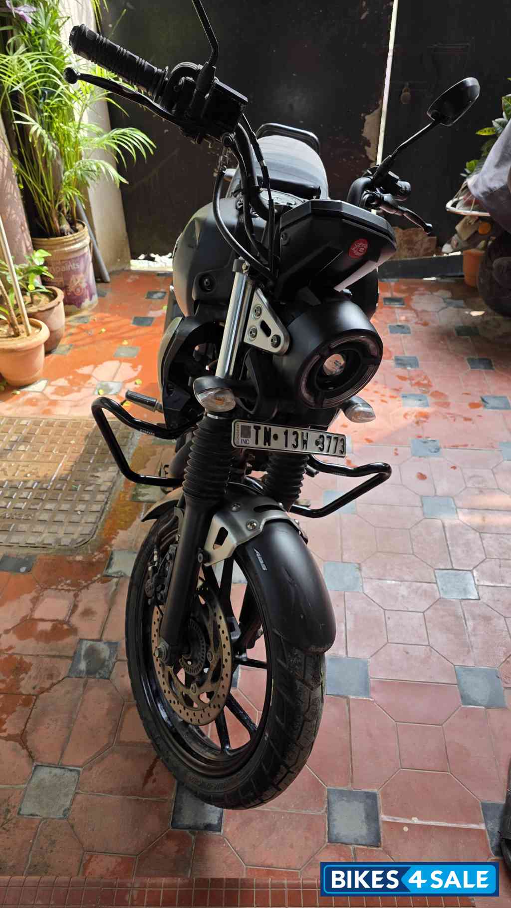 Metallic Black Yamaha FZ-X