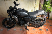 Metallic Black Yamaha FZ-X